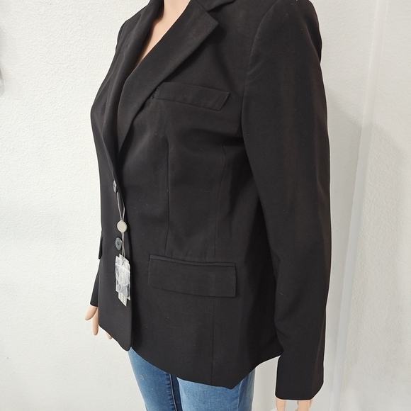 Ico Uniforms  Black Women's Suit Jacket NWT - Picture 2 of 10